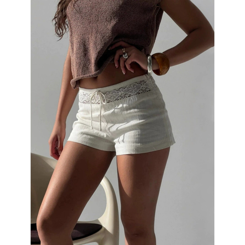Zara Spring Trend Casual High Waist Skinny Shorts